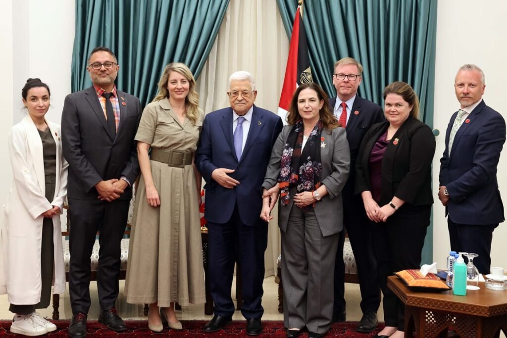 Minister Joly met Palestinian President Abbas and Minister Malki
