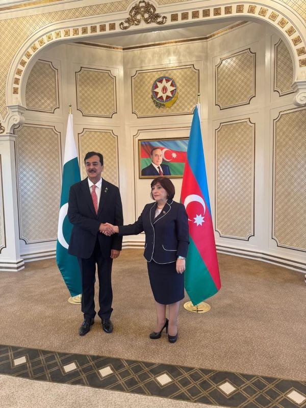 pb Syed Yusuf Raza Gilani, Azerbaijan, Pakistan, cooperation, Senate