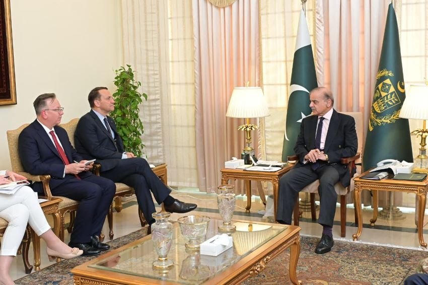 Pakistan, Poland, cooperation, Shehbaz Sharif, Radosław Sikorski