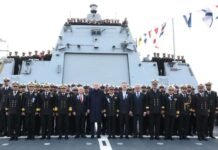 Pakistan Navy Commissions Second MILGEM Ship PNS Khaibar in Istanbul Pakistan Navy, MILGEM Ship, PNS Khaibar, Istanbul, Recep Tayyip Erdogan