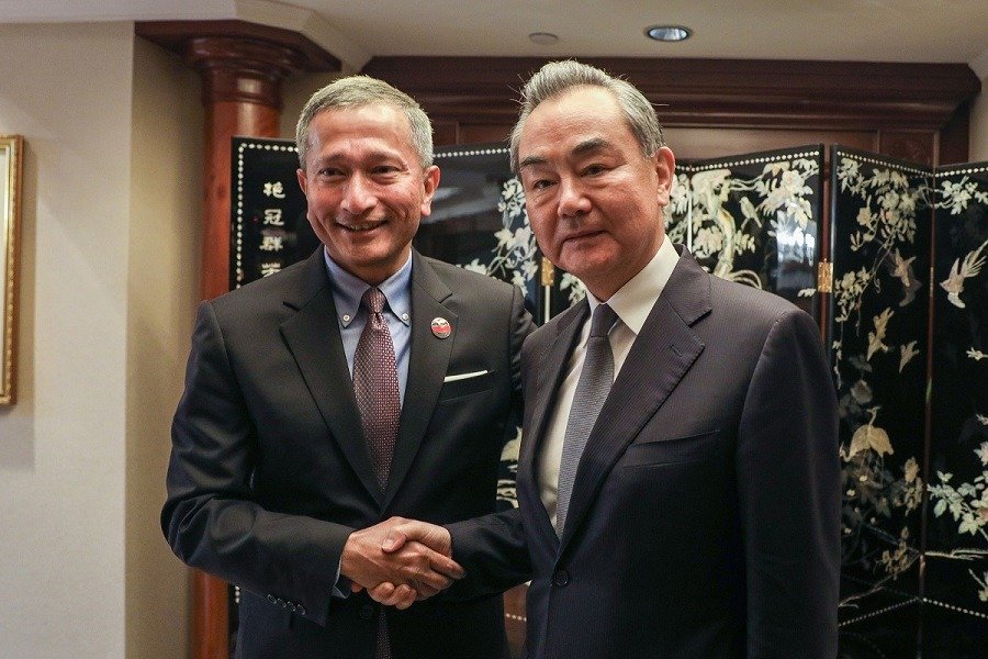 China, Singapore, visit, ties, cooperation, Wang Yi