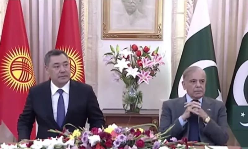 Shehbaz Sharif, Pakistan, Kyrgyzstan, markets, Sadyr Zhaparov