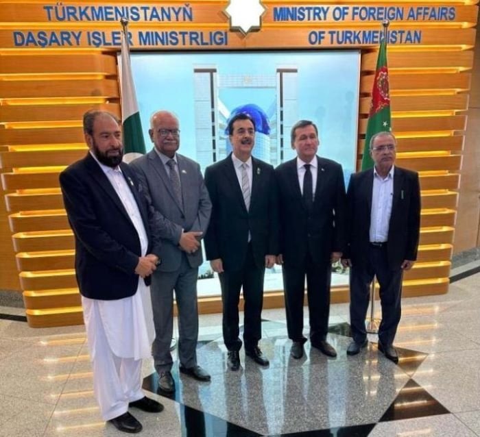 Senate, Syed Yousaf Raza Gilani, Pakistan, ties, Turkmenistan, Gwadar