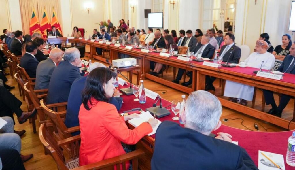 Sri Lanka briefs diplomatic corps on current developments