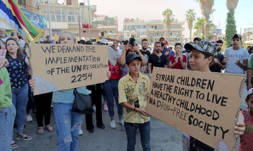 Protests persist in Syria's Suwayda, demand regime change