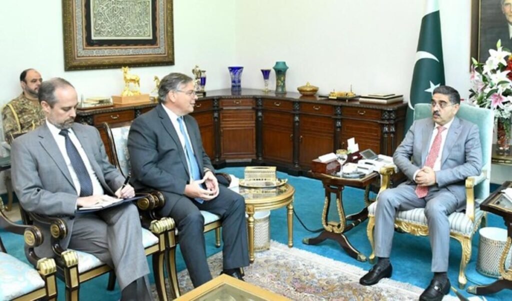 U.S. Ambassador visits caretaker Prime Minister