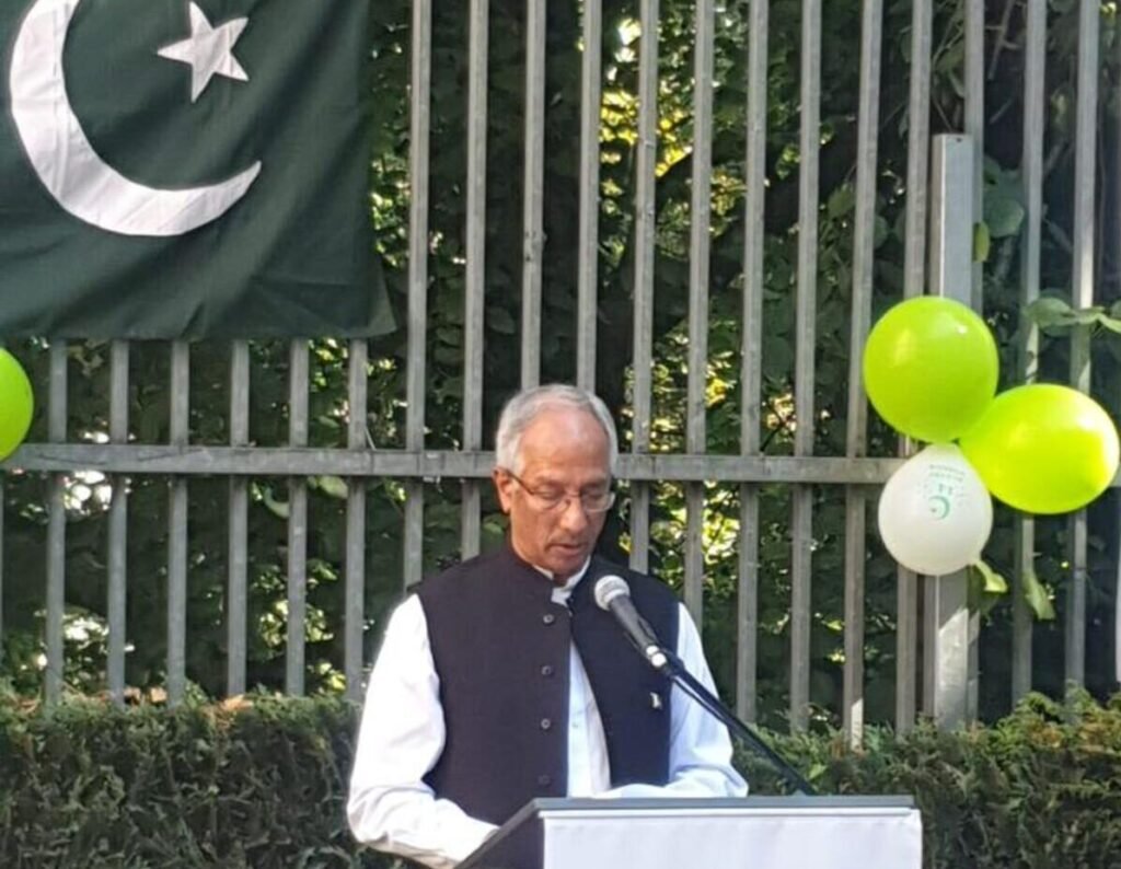 Pakistan's Independence Day flag hoisting ceremony in Vienna