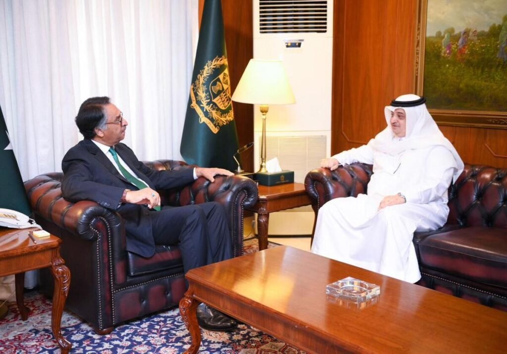 Saudi Ambassador met Pakistan's Caretaker Foreign Minister