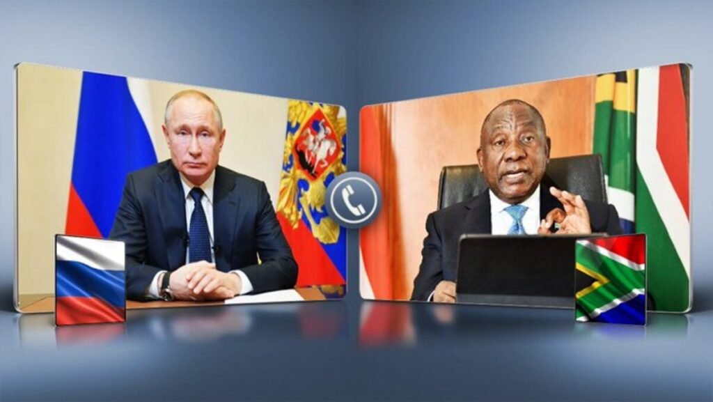 South African President holds talks with Russian counterpart