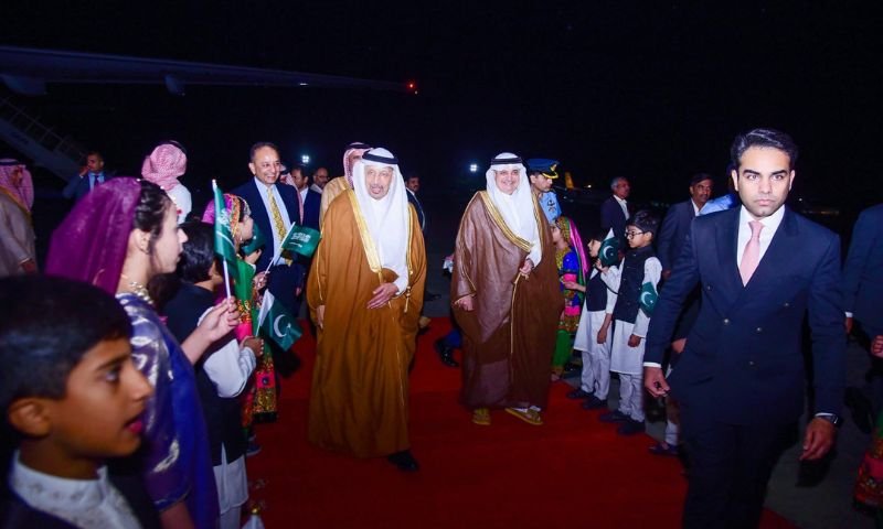 saudi delegation in Pakistan