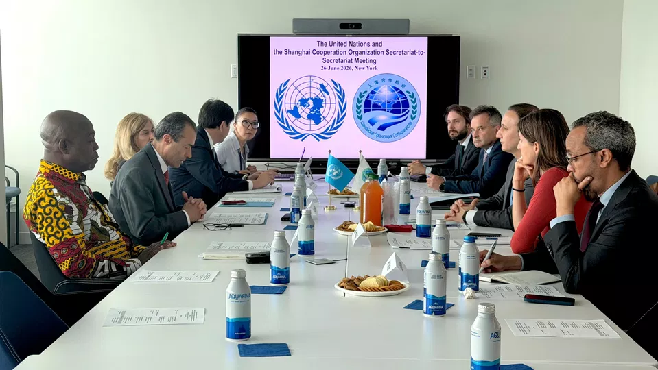 The Fourth Round of Consultations between the Secretariats of the SCO and the UN
