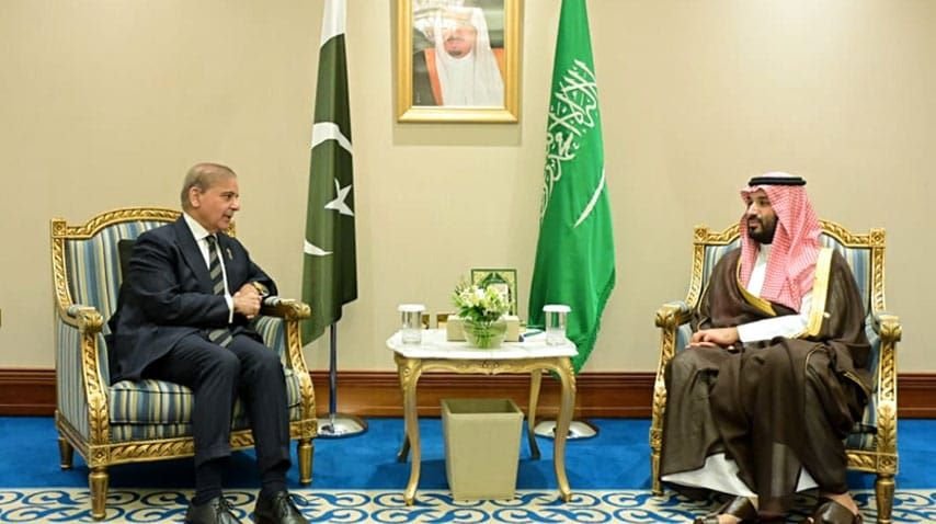 shehbaz MBS Shehbaz Sharif, Mohammed bin Salman, Crown, Saudi Arabia, visit