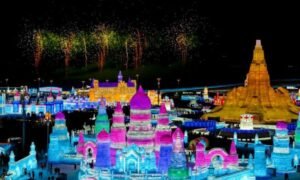 China, Harbin Ice-Snow World, economic, opportunity, tourism