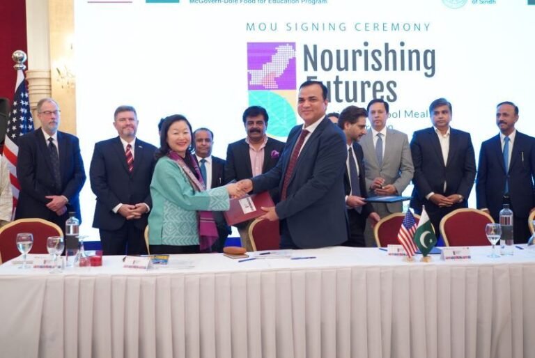 Sindh, USDA, Government, Health, education