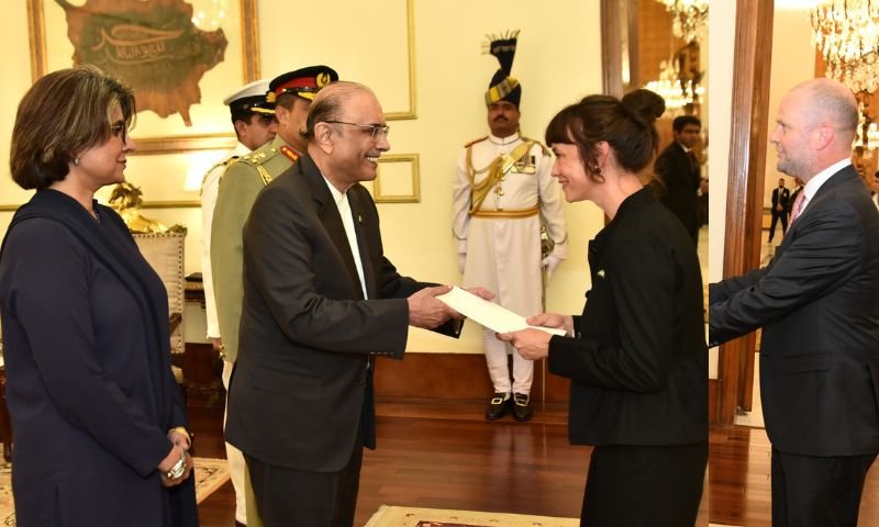President, Asif Ali Zardari, Sweden, Belgium, ambassador, Pakistan