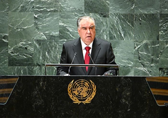 Emomali Rahmon, UNGA, Tajikistan, diplomacy, economy