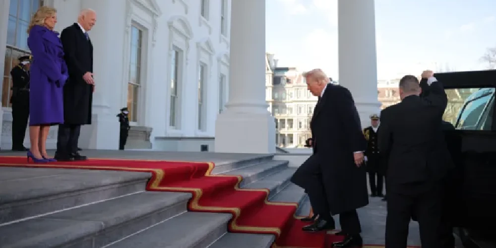 Donald Trump sworn in