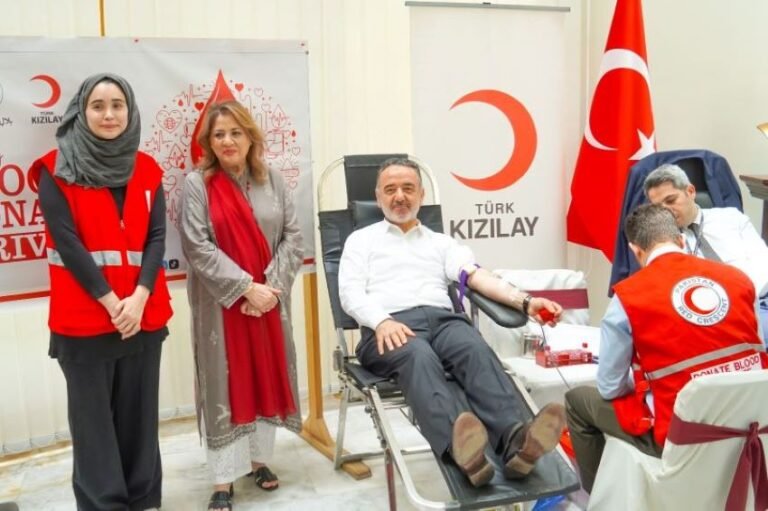 Turkish, Envoy, Irfan Neziroğlu, Blood Donation, Islamabad