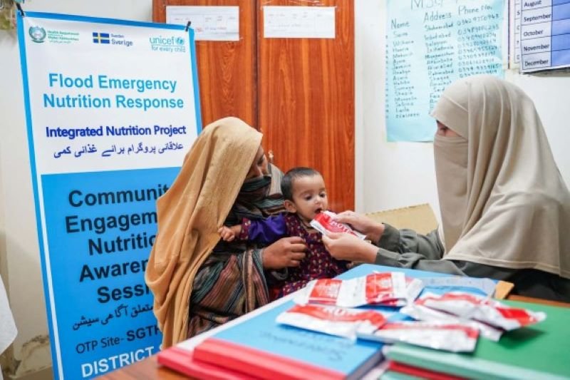 Sweden, UNICEF, Pakistan, climate