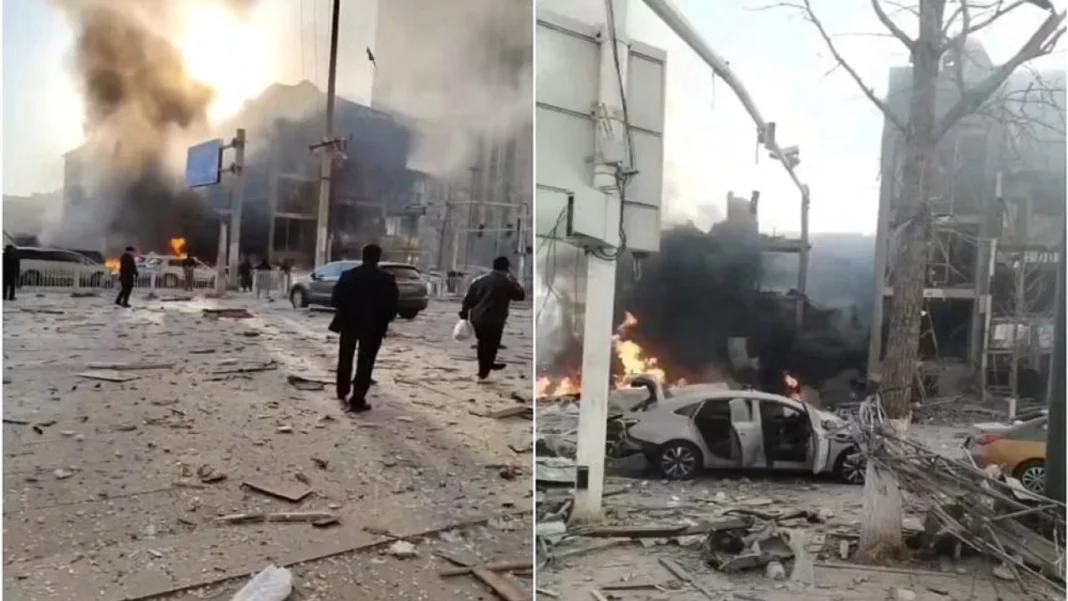Deadly gas explosion in China kills 2, injures 26