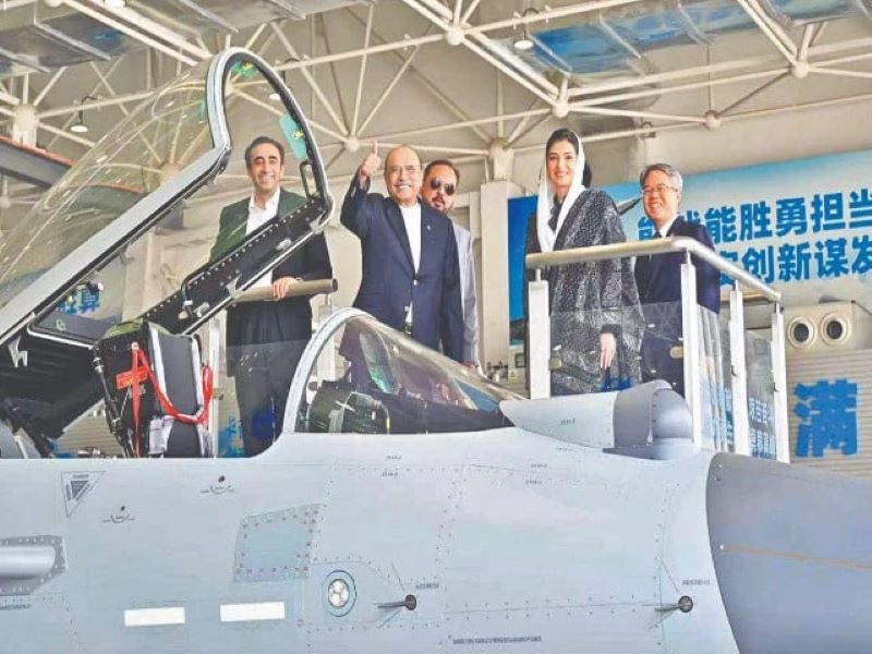 Asif Ali Zardari, Bilawal Bhutto, Aseefa Bhutto, Pakistan, China