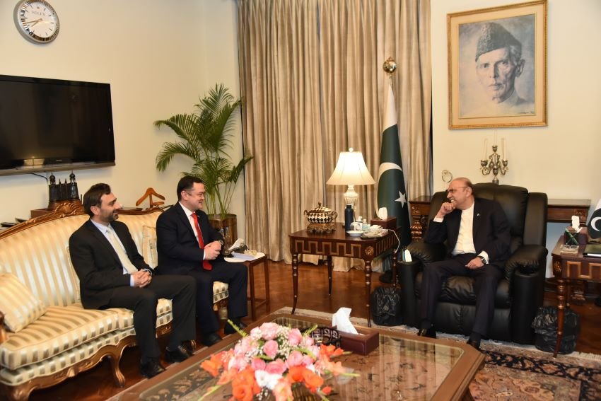 Asif Ali Zardari, Shavkat Mirziyoyev, Pakistan, Uzbek, ties